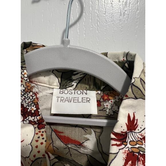 Vintage Boston Traveler Hawaiian Shirt - Picture 3 of 4